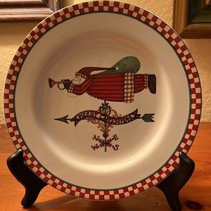 Decorative Christmas plate